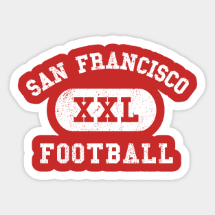 San Francisco Football II Sticker